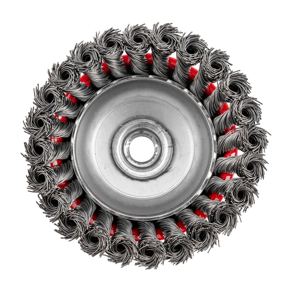 Wire Cup Brush Twisted 100mmxm14 Bulk